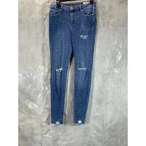 INC International Concepts Women's Chi Chi Wash Distressed Skinny Jeans SZ 6/28